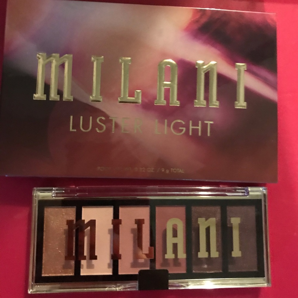 Milani eyeshadow palettes